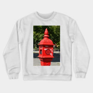 Historical fire alarm, Berlin, Germany, Europe Crewneck Sweatshirt